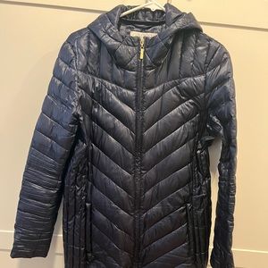 Lightweight puffer down jacket